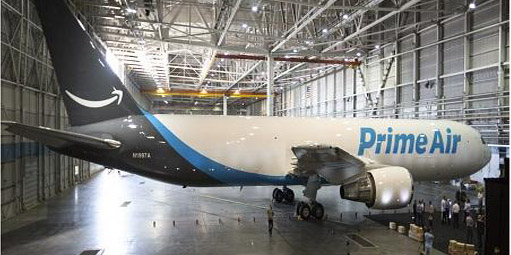 Prime Air Jet in Hangar