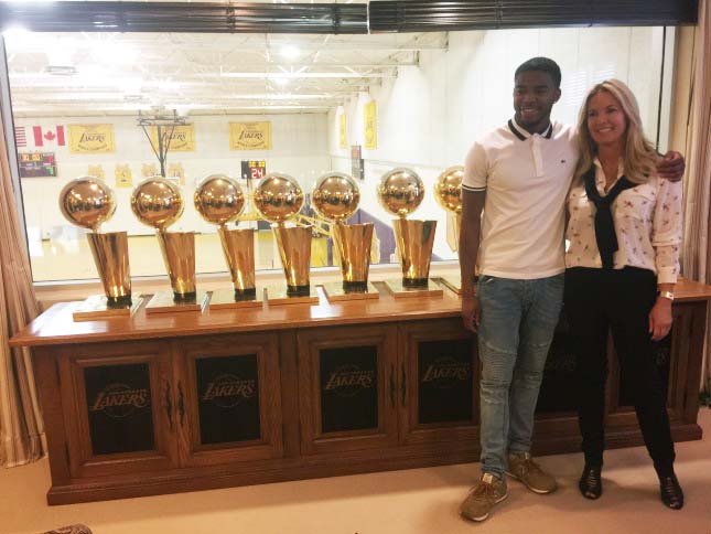 Hammet and Jeanie Buss