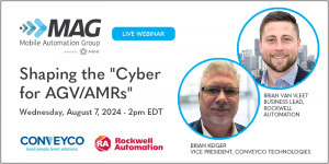 Shaping the "Cyber for AGV/AMRs"