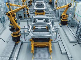 The Complex Automotive Supply Chain Strives for Flexibility and Stability_car in factory